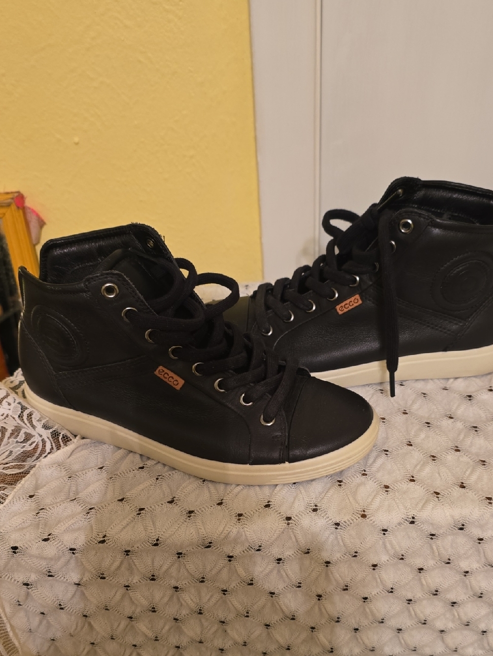 "Ecco Soft 7" sneakers Leather